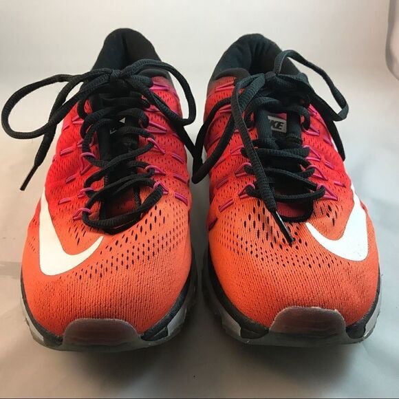 Mint Condition Nike Air Max 2016 OMBRE RED to ORANGE fade silver women's 8 39 EU - Picture 4 of 6